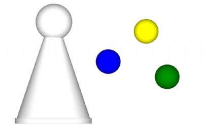 Playing with 3 color balls #1